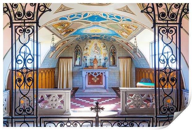 The Italian Chapel Print by Gary Finnigan