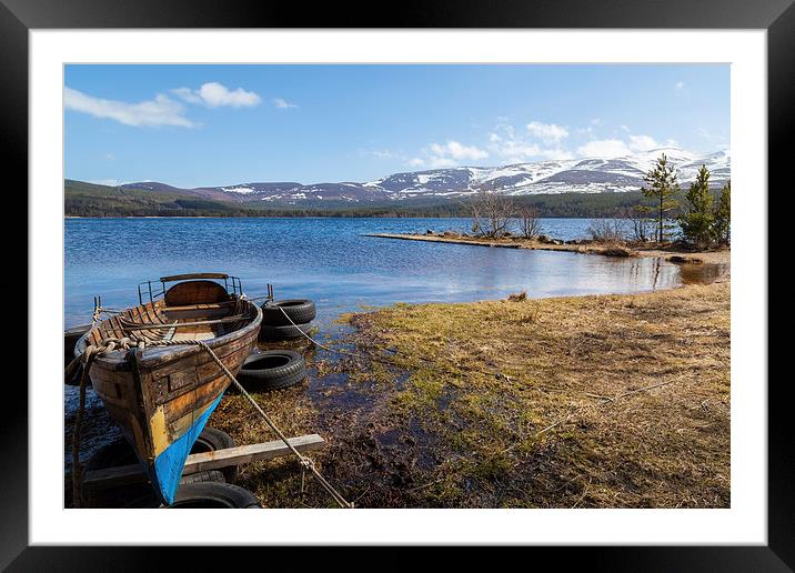 Loch Morlich Framed Mounted Print by Gary Finnigan