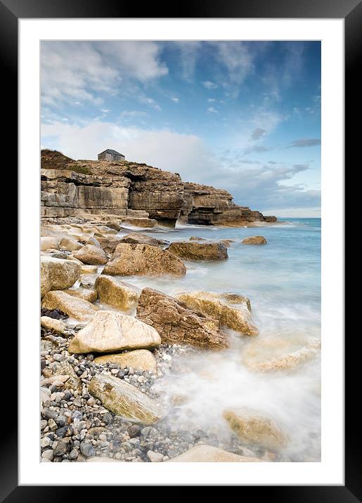 The Overlook at Portland Bill Framed Mounted Print by Chris Frost