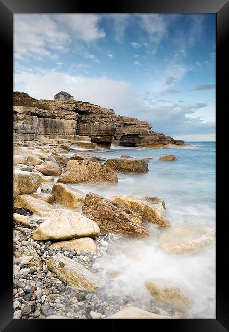The Overlook at Portland Bill Framed Print by Chris Frost
