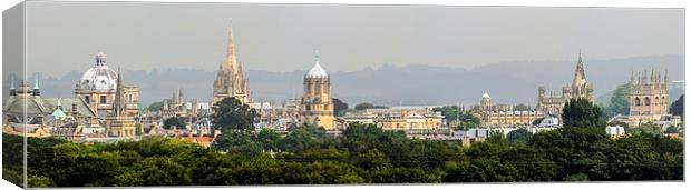 Oxford Panorama Canvas Print by Oxon Images