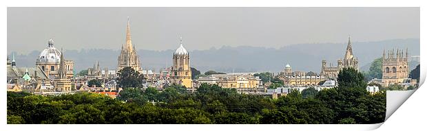 Oxford Panorama Print by Oxon Images
