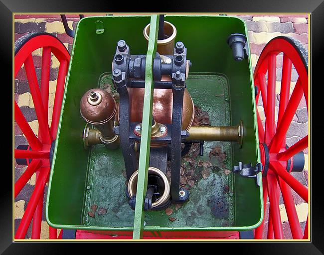The Pump Engine - 1920 Framed Print by Ferenc Kalmar