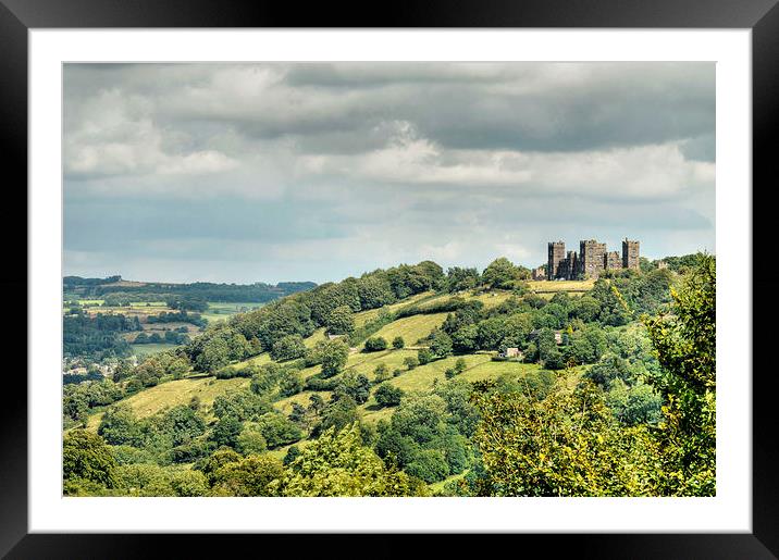 Riber Castle - Matlock Framed Mounted Print by Sarah Couzens