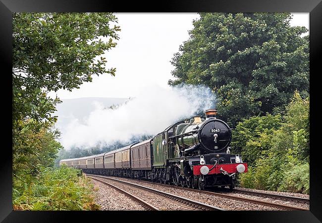 The Welsh Marches Express Framed Print by Steve Liptrot