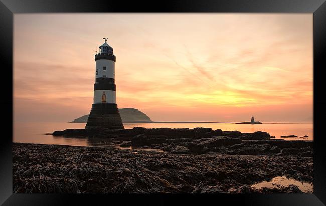 Penmon sunrise Framed Print by Rory Trappe