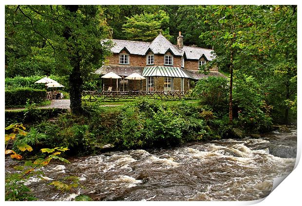 Watersmeet House Print by graham young