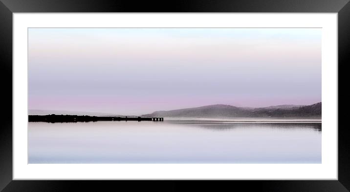 Larne Harbour Framed Mounted Print by Pierre TORNERO