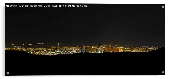 Las Vegas Acrylic by Sharpimage NET