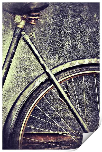 The Old Bike Print by Scott Anderson