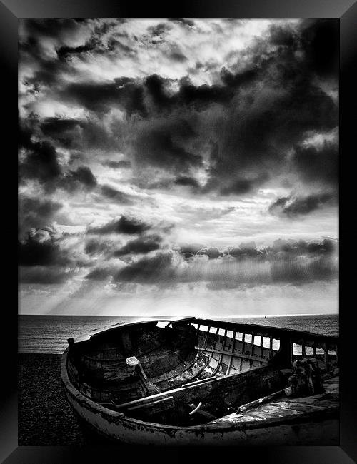 The Old Boat Framed Print by Scott Anderson