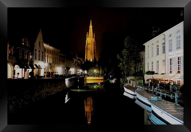 In Bruges Framed Print by Sean Foreman