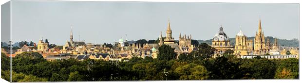 Oxford Panorama 2 Canvas Print by Oxon Images