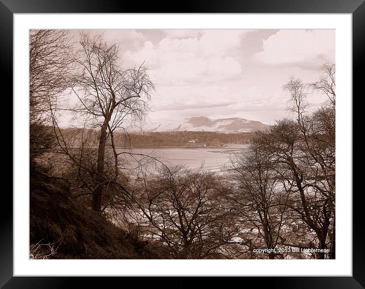 View from up high Framed Mounted Print by Bill Lighterness
