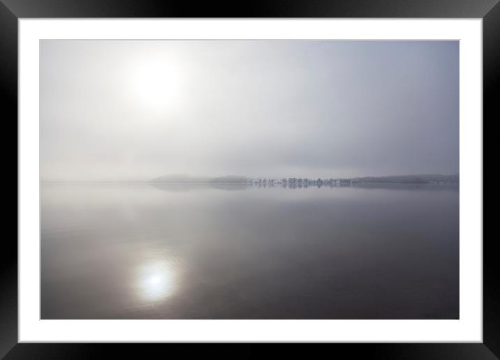 Misty Day Series - 1 of 23 Framed Mounted Print by Gary Finnigan