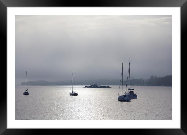 Misty Day Series - 4 of 23 Framed Mounted Print by Gary Finnigan