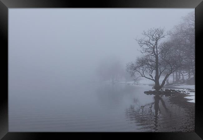 Misty Day Series - 9 of 23 Framed Print by Gary Finnigan