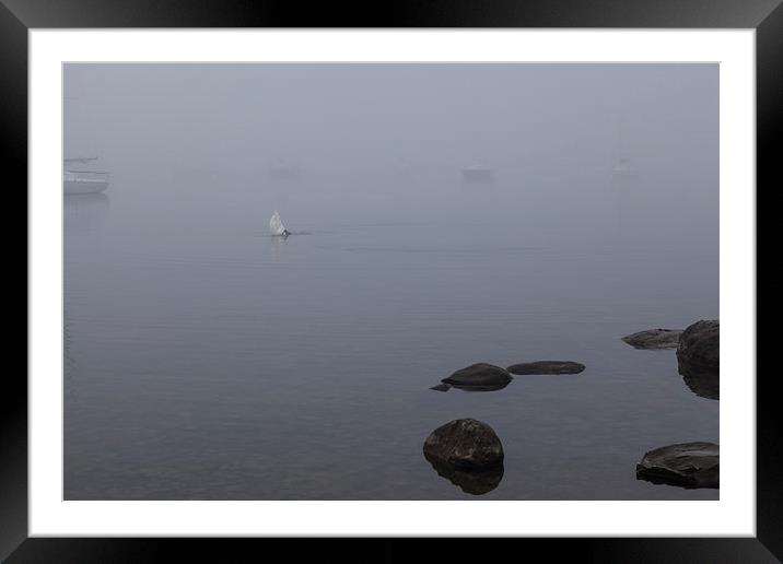 Misty Day Series - 10 of 23 Framed Mounted Print by Gary Finnigan