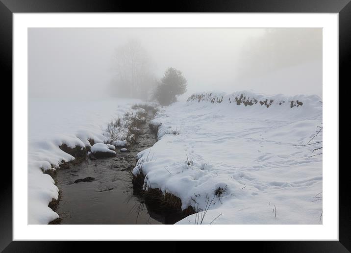 Misty Day Series - 15 of 23 Framed Mounted Print by Gary Finnigan