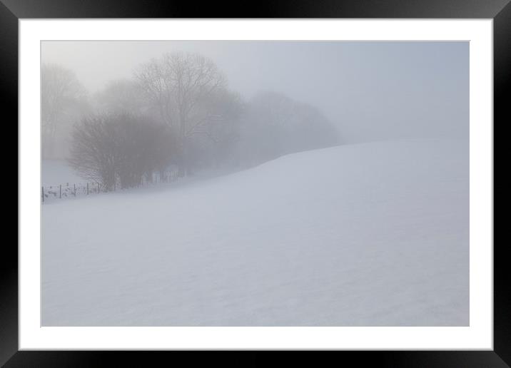 Misty Day Series - 16 of 23 Framed Mounted Print by Gary Finnigan