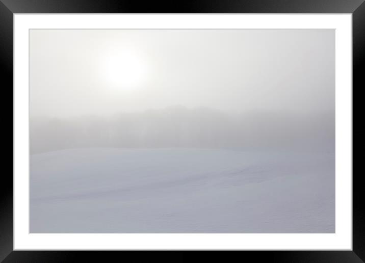 Misty Day Series - 18 of 23 Framed Mounted Print by Gary Finnigan