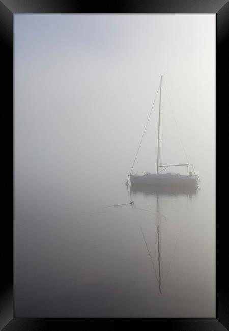 Misty Day Series - 23 of 23 Framed Print by Gary Finnigan