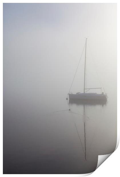 Misty Day Series - 23 of 23 Print by Gary Finnigan