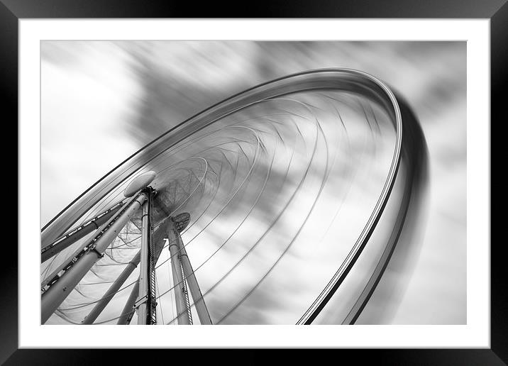 Wheel of York Framed Mounted Print by Martin Williams