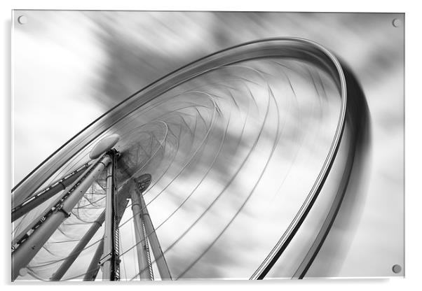 Wheel of York Acrylic by Martin Williams