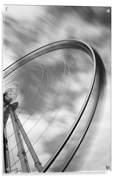 Wheel of York 2 Acrylic by Martin Williams
