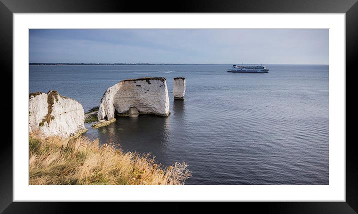 Ferry cross the bay Framed Mounted Print by Phil Wareham