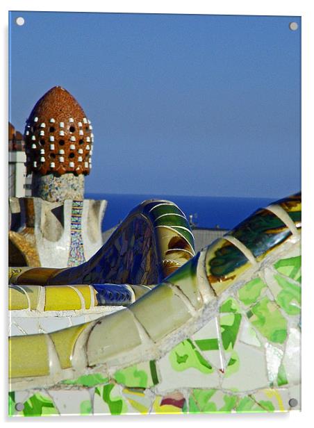 Gaudi Acrylic by Stephen Brown