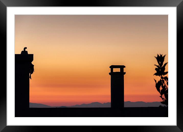 Tuscan Dawn Framed Mounted Print by Stephen Mole