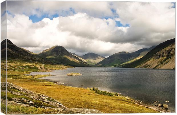 Clouds Over Wastwater Canvas Print by Jacqi Elmslie