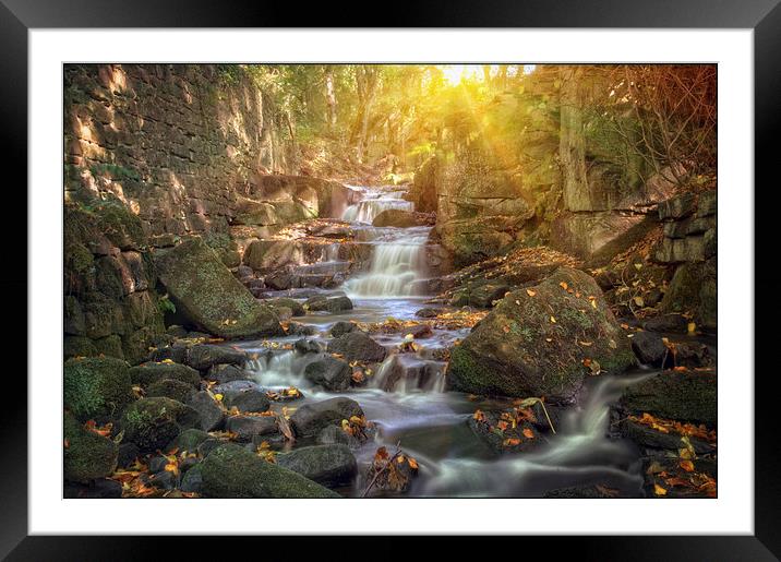 Lumsdale valley Framed Mounted Print by Jason Green