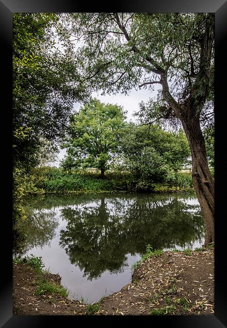 Stour Valley Nature Reserve Framed Print by Phil Wareham