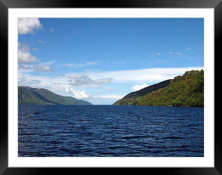 Loch Ness, Scotland Framed Mounted Print by Ian Jackson