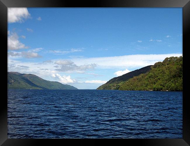 Loch Ness, Scotland Framed Print by Ian Jackson