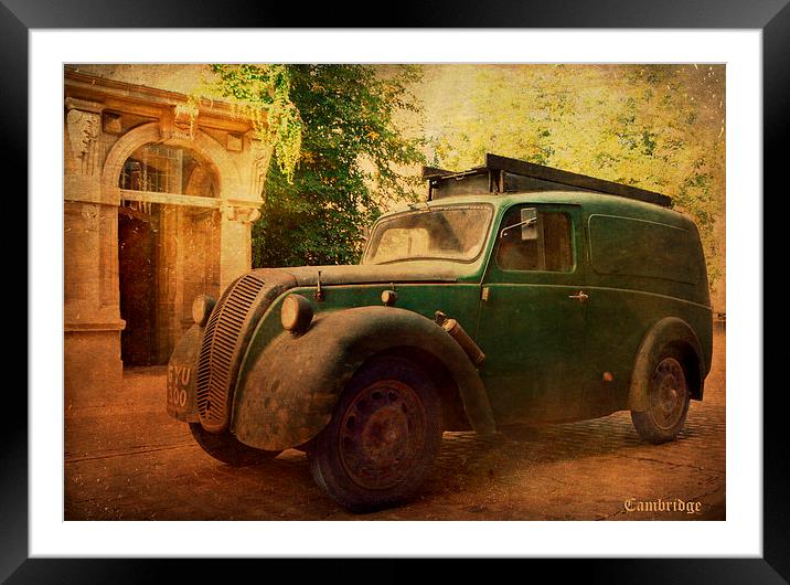 Morris Eight Framed Mounted Print by Fine art by Rina