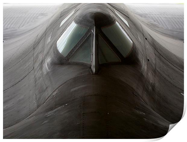SR-71A Blackbird Print by Keith Campbell