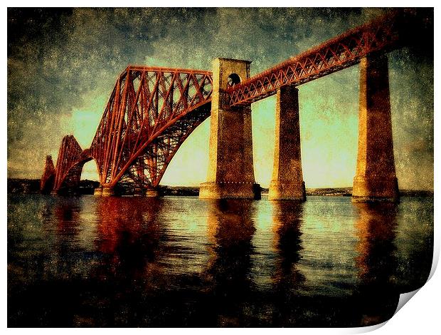 forth rail bridge Print by dale rys (LP)