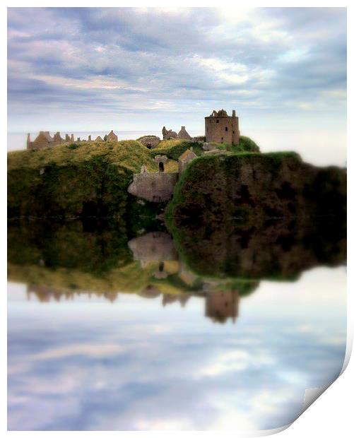 dunnottar reflection Print by dale rys (LP)