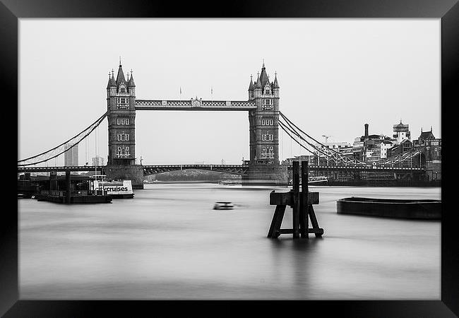 Tower Bridge Framed Print by Keith Thorburn EFIAP/b