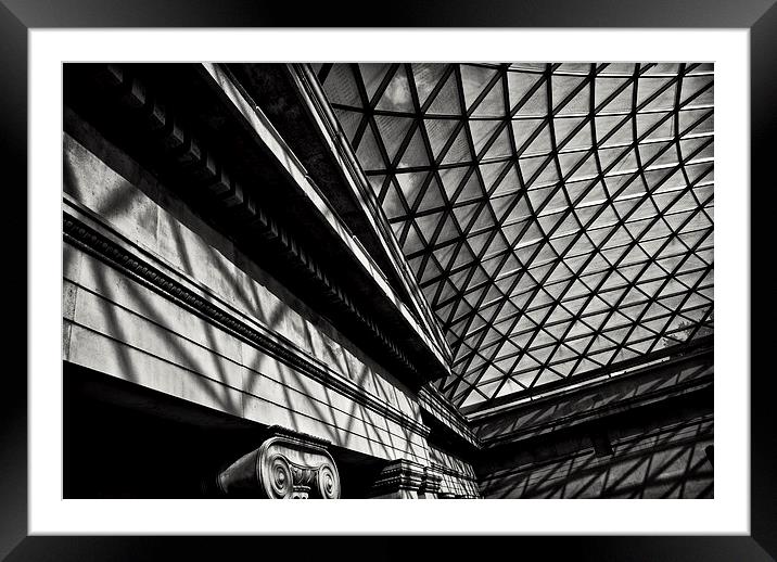 British Museum, London Framed Mounted Print by Scott Anderson