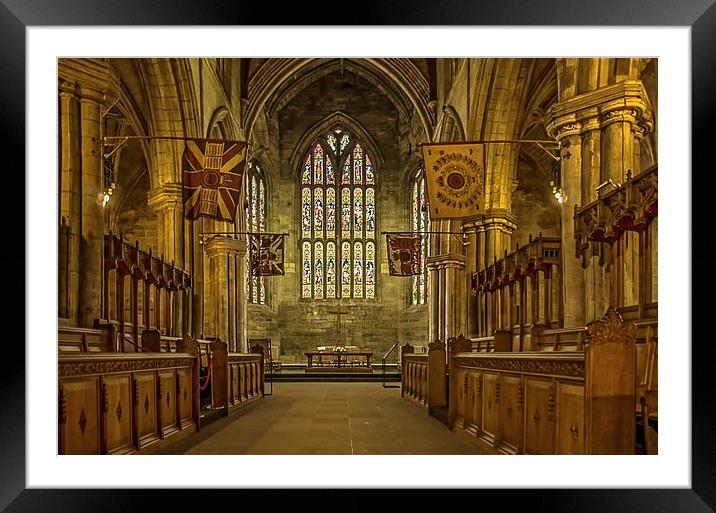 Church of The Holy Rude Framed Mounted Print by Tylie Duff Photo Art
