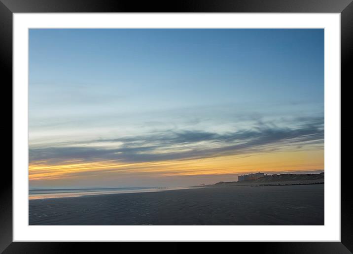 Sunset on the West Coast Framed Mounted Print by Ian Jones