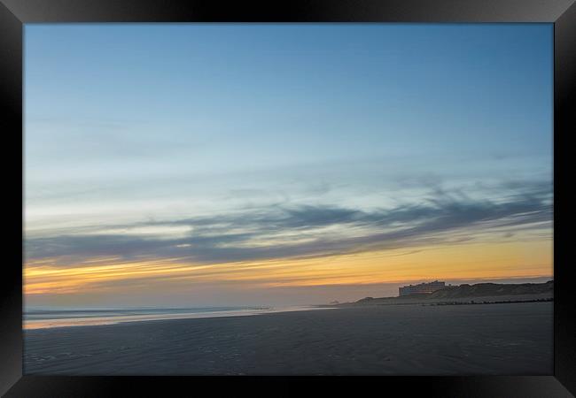 Sunset on the West Coast Framed Print by Ian Jones