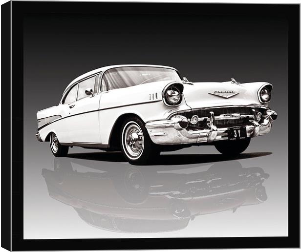 American Classic - Chevrolet Canvas Print by mark tudhope