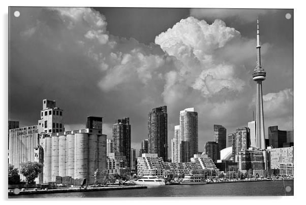 Toronto skyline Acrylic by Andy Armitage