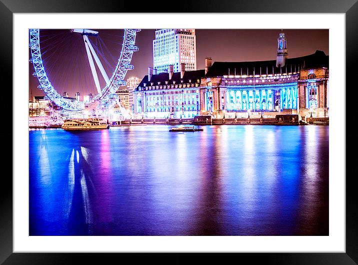 Piece of London Framed Mounted Print by Aneta Borecka